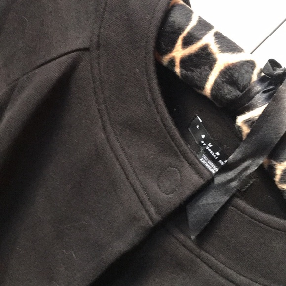 Laundry black swing jacket size 2 - Picture 3 of 7